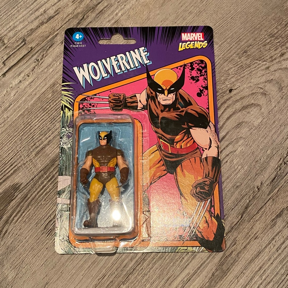 Marvel Legends Retro Kenner Wolverine 3.75” Action Figure